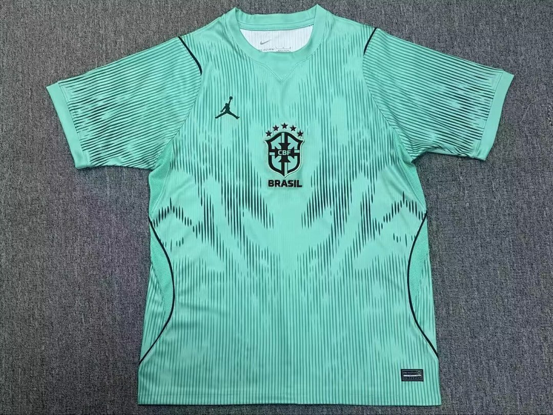 AAA Quality Brazil 2026 World Cup GK Green Soccer Jersey